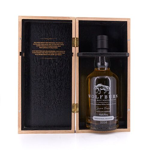 Wolfburn Inaugural Release 2016 0,70 Liter/ 46.0% vol Produktbild