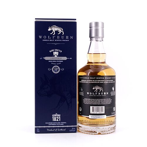 Wolfburn Langskip Batch strength 0,70 Liter/ 58.0% vol Produktbild
