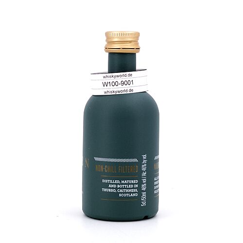 Wolfburn Morven lightly peated Miniatur 0,050 Liter/ 46.0% vol Produktbild