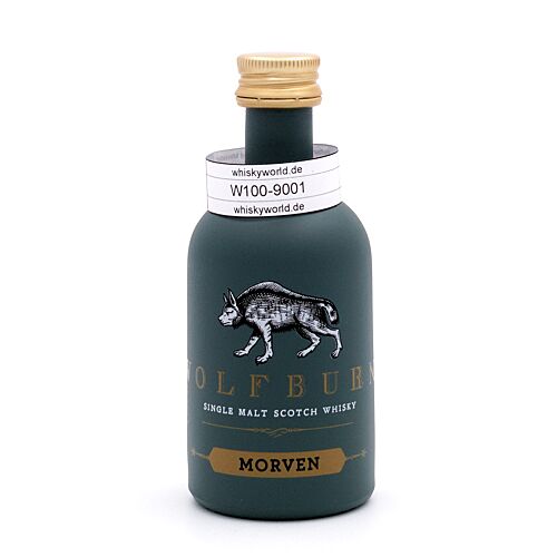 Wolfburn Morven lightly peated Miniatur 0,050 Liter/ 46.0% vol Produktbild