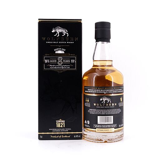 Wolfburn Northland 8 Jahre  0,70 Liter/ 46.0% vol Produktbild