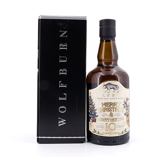 Wolfburn X-mas Edition 10 Jahre Sherry Casks Jahrgang 2014 Merry Christmas Limited Edition 0,70 Liter/ 46.0% vol Produktbild