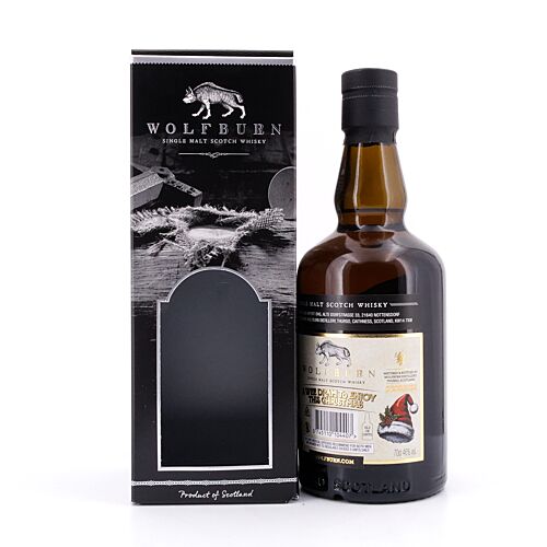 Wolfburn X-mas Edition 10 Jahre Sherry Casks Jahrgang 2014 Merry Christmas Limited Edition 0,70 Liter/ 46.0% vol Produktbild