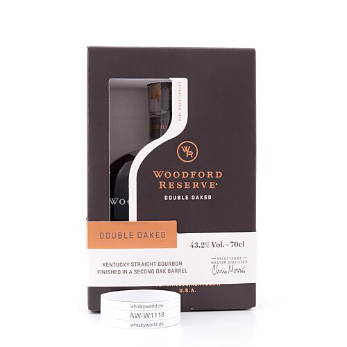 Woodford Double Oaked in Geschenkpackung 0,70 Liter/ 43.2% vol Produktbild