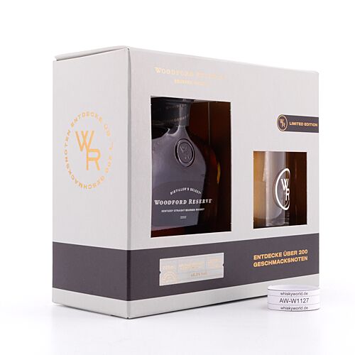 Woodford Reserve Distillers Select 200ml + Tumbler 0,20 Liter/ 43.2% vol Produktbild