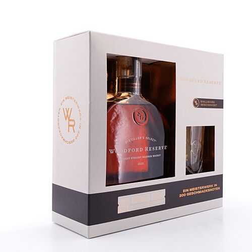 Woodford Reserve Distillers Select in Geschenkpackung mit Tumbler 0,70 Liter/ 43.2% vol Produktbild