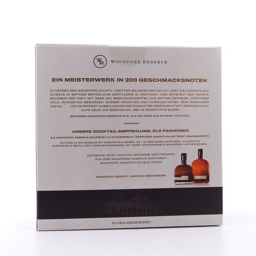 Woodford Reserve Distillers Select in Geschenkpackung mit Tumbler 0,70 Liter/ 43.2% vol Produktbild