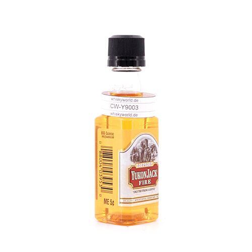 Yukon Jack Fire Likör Miniatur PET-Flasche 0,050 Liter/ 50.0% vol Produktbild