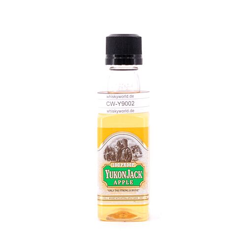 Yukon Jack Jackapple Likör Miniatur PET-Flasche 0,050 Liter/ 50.0% vol Produktbild
