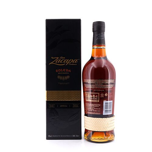 Zacapa Centenario Solera  0,70 Liter/ 40.0% vol Produktbild