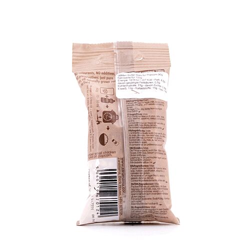 ZaraMama Popcorn Golden Butter 100% Gentechnikfrei 90 Gramm Produktbild