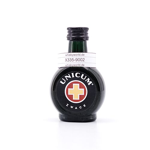 Zwack Unicum Miniatur Kräuterlikör 0,040 Liter/ 40.0% vol Produktbild