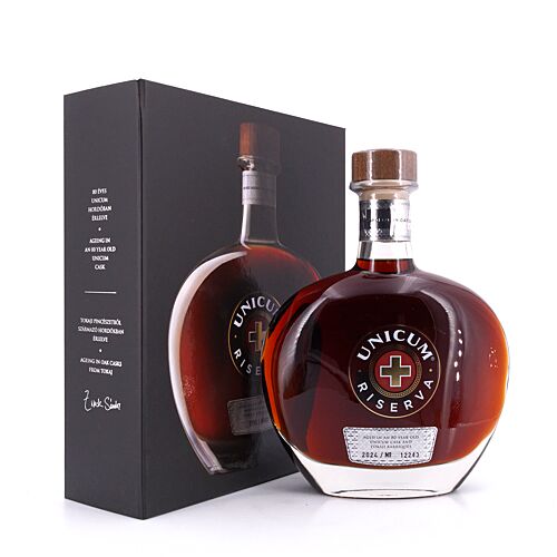 Zwack Unicum Riserva Foto exemplarisch 0,70 Liter/ 40.0% vol Produktbild