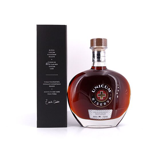 Zwack Unicum Riserva Foto exemplarisch 0,70 Liter/ 40.0% vol Produktbild