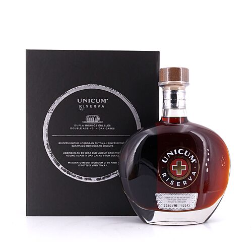 Zwack Unicum Riserva Foto exemplarisch 0,70 Liter/ 40.0% vol Produktbild